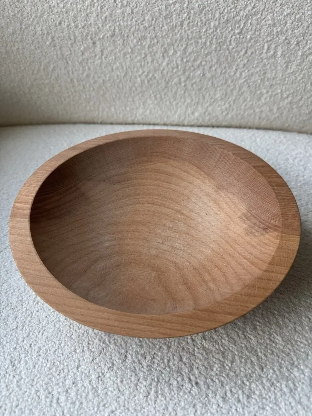 American Farmhouse Bowls 8.5” Solid Wood Hand Turned Salad Serving Bowl USA